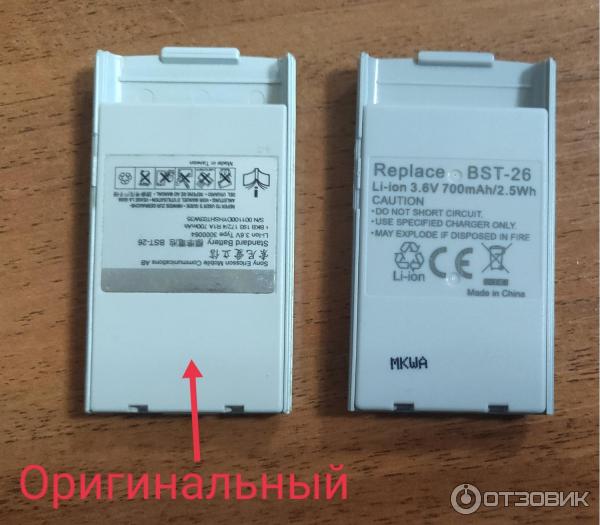 Отзыв о Аккумулятор Cameron Sino для сотового телефона BST-26 | 20 лет ...