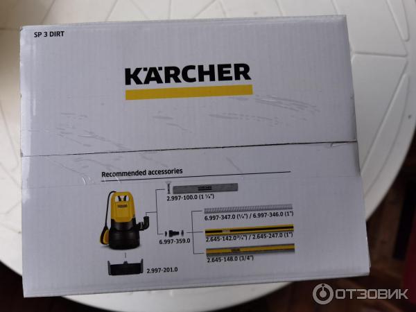 Дренажный насос Karcher SP 1 Dirt фото