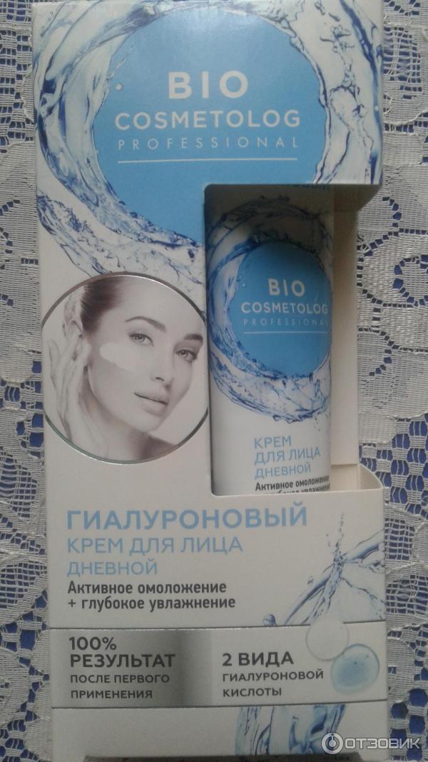 Крем для лица дневной ФитоКосметик BioCosmetolog Гиалуроновый фото