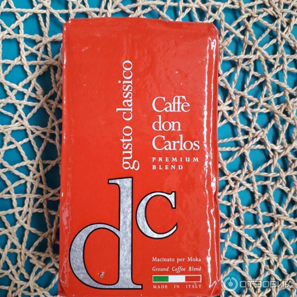 Кофе натуральный молотый Caffe don Carlosgusto classico фото