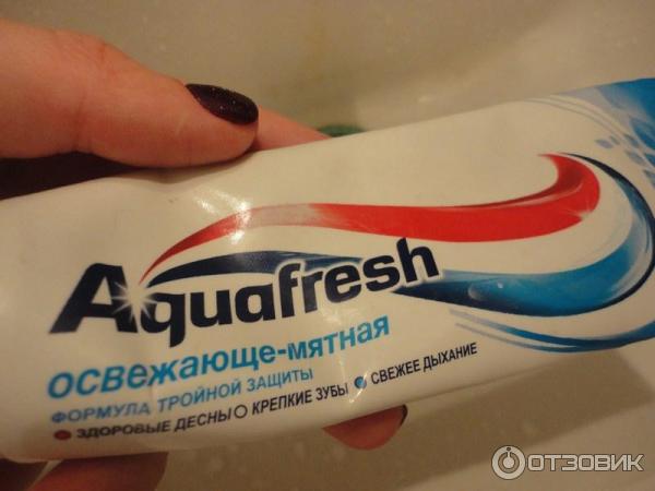 Зубная паста Aquafresh освежающе-мятная фото