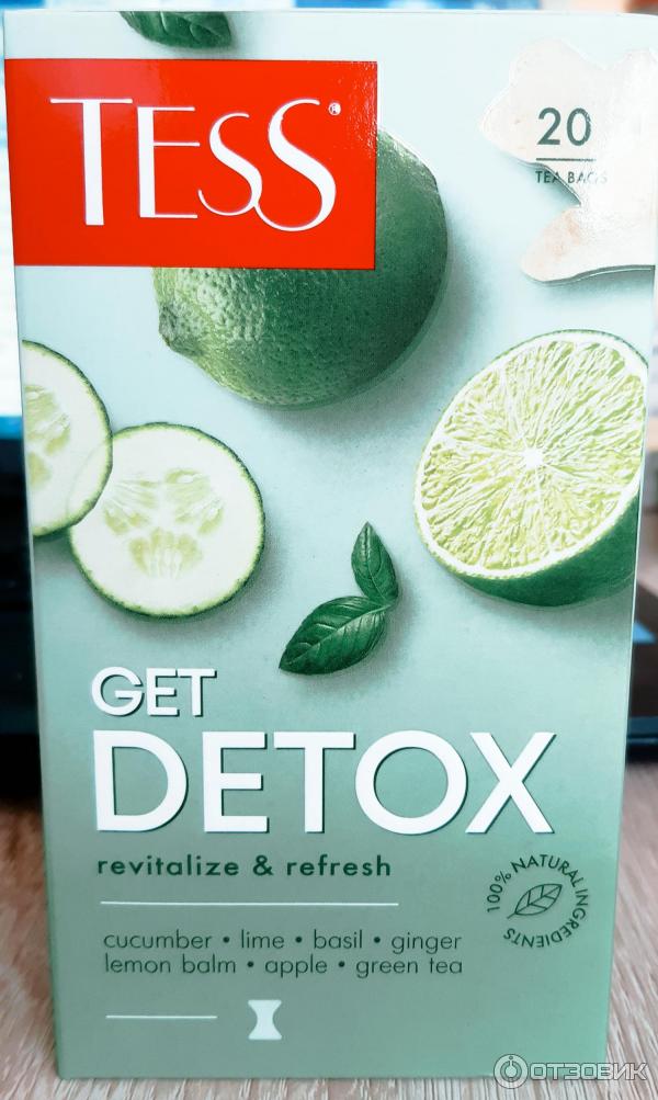 Чай Tess GET DETOX фото