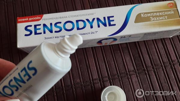 Зубная паста Sensodyne Комплексная защита фото