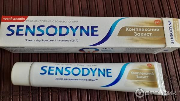 Зубная паста Sensodyne Комплексная защита фото