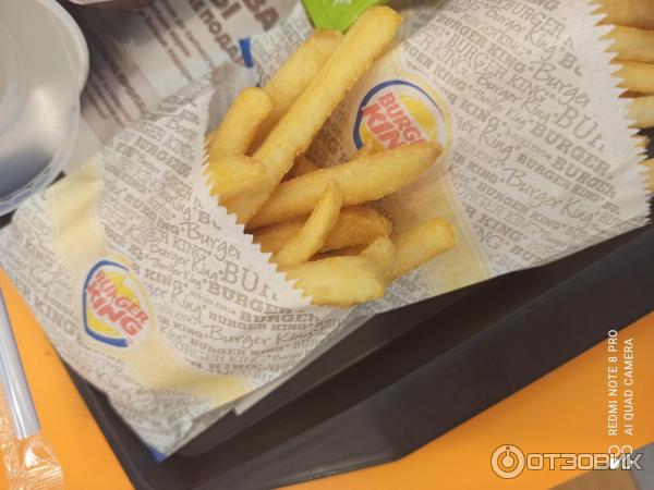 Картофель фри Burger king фото