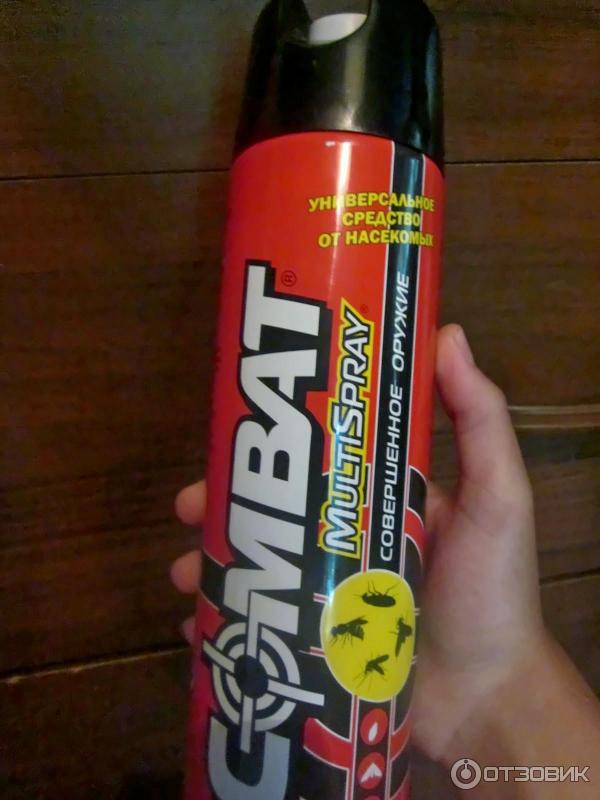 Средство от мух, комаров, тараканов и других насекомых Combat Multi Spray