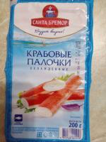 Крабовые палочки охлажденные "Санта Бремор" фото