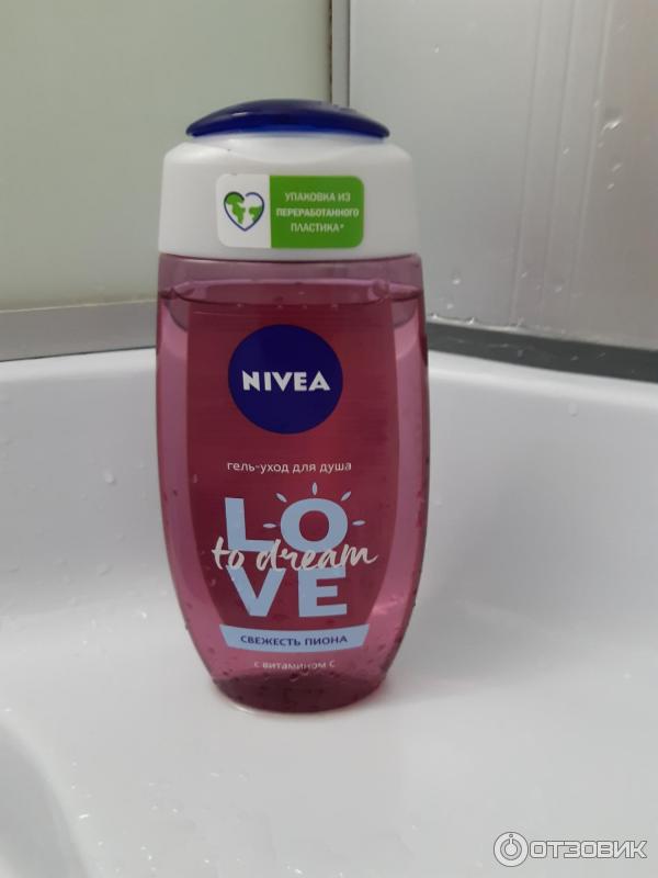 Гель-уход для душа Nivea Свежесть пиона фото