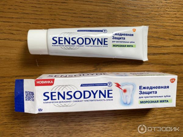 Зубная паста Sensodyne Ежедневная защита фото