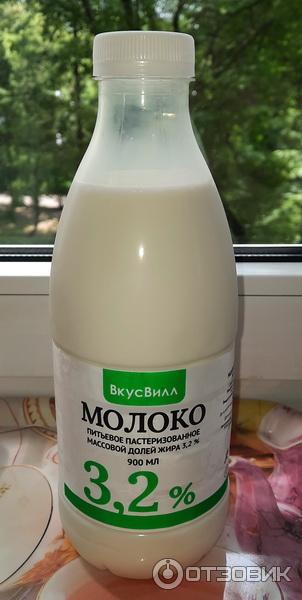 Молоко 3,2% ВкусВилл фото