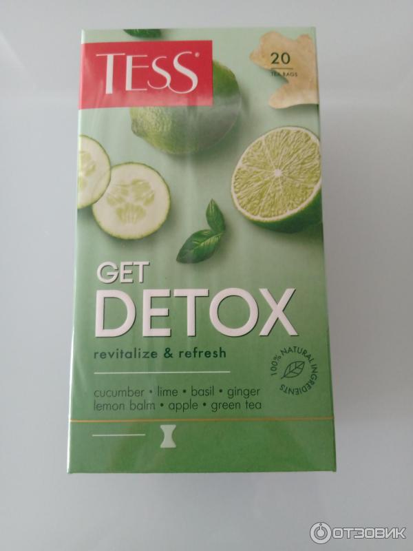 Чай Tess GET DETOX фото