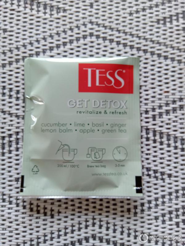 Чай Tess GET DETOX фото