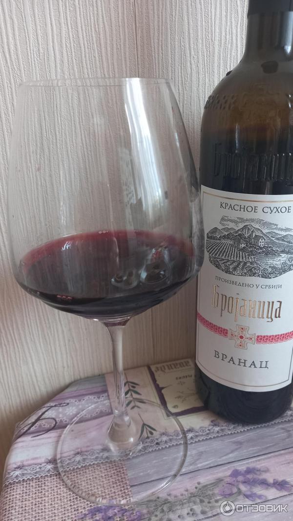 Вино красное сухое A.D. Vino Zupa Брояница Вранац фото