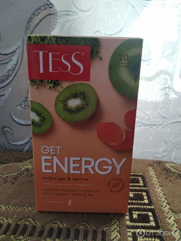 Чай Tess Get Energy фото