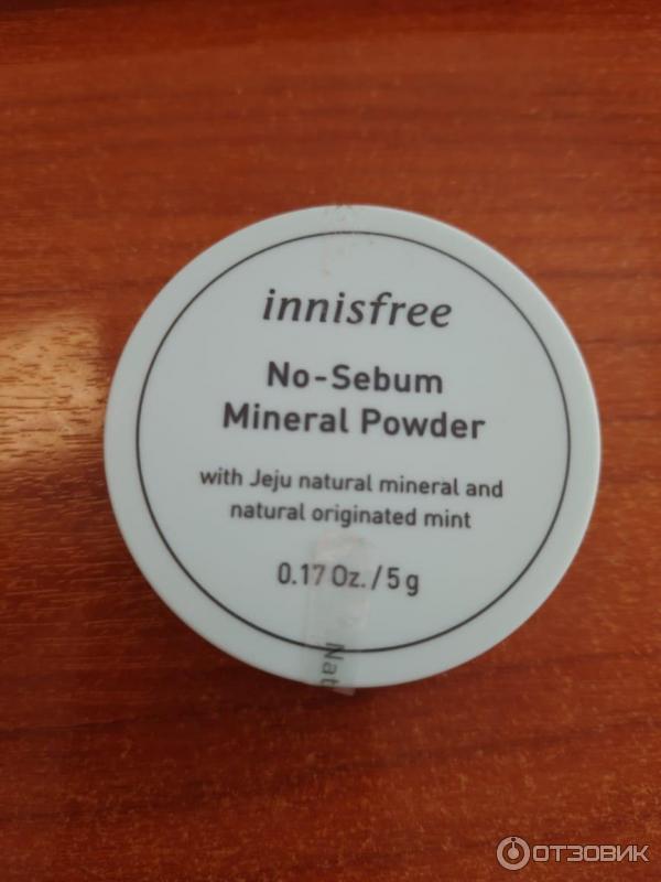 Пудра рассыпчатая Innisfree No sebum mineral Powder фото