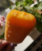 Пломбир ванильный в апельсиновой глазури "Чистая Линия" фото