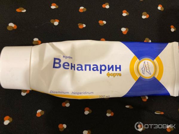 Отзыв о Крем для ног ВИС "Венапарин форте" с диосмином и гесперидином ...