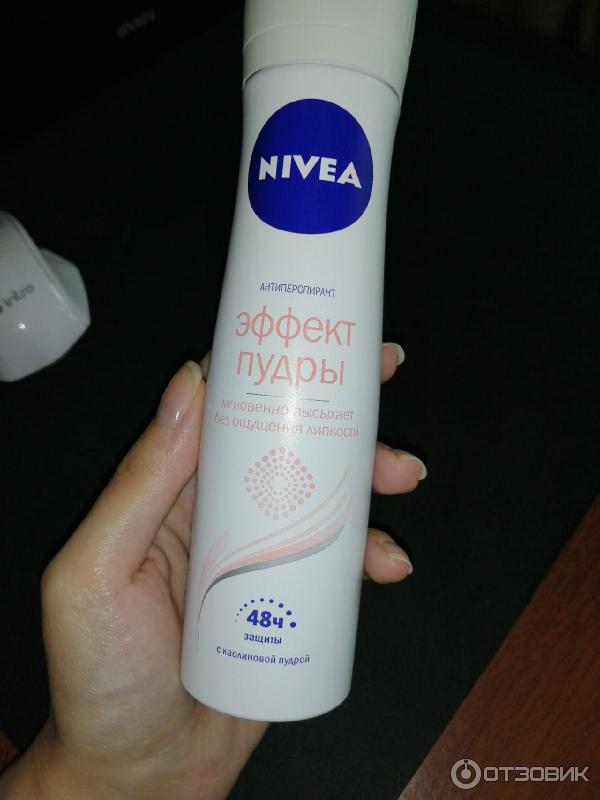 Дезодорант-антиперспирант Nivea Эффект пудры спрей фото