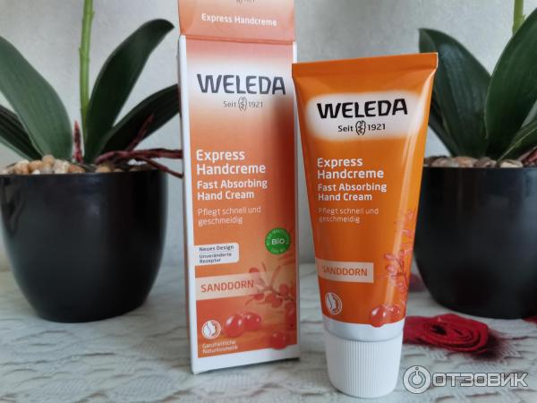 Крем для рук с облепихой Weleda Sanddorn Handcreme фото