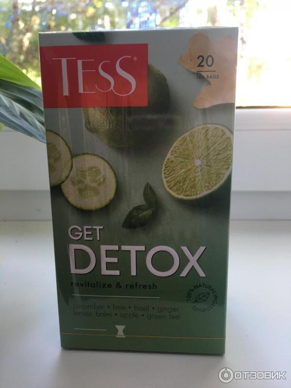 Чай Tess GET DETOX фото