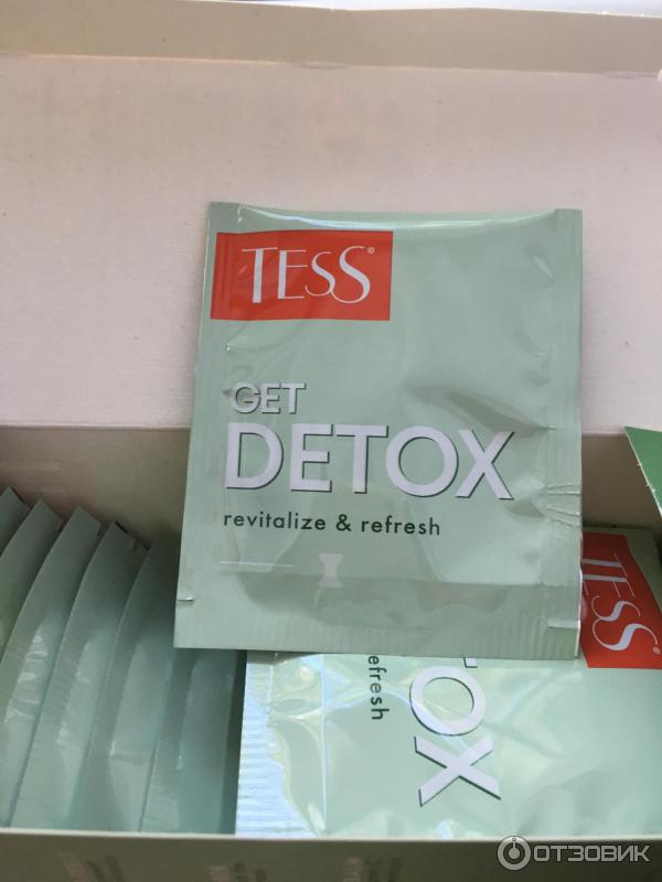 Чай Tess GET DETOX фото