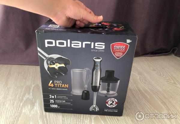 Блендер электрический Polaris PHB 1036AL Titan фото