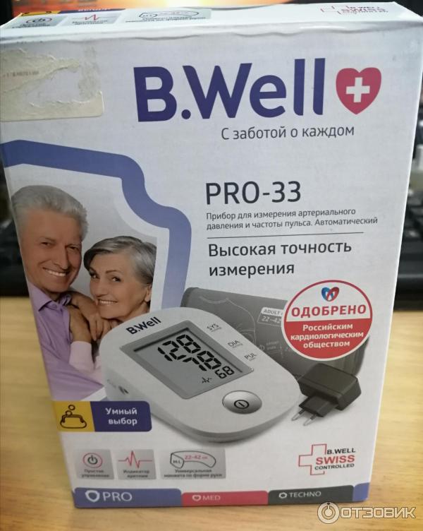 Тонометр B.Well PRO-33 фото