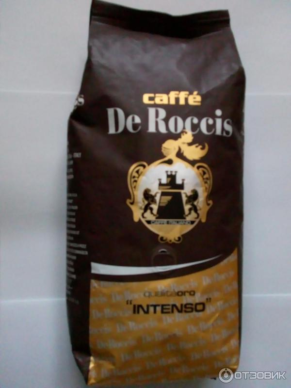 Кофе в зернах De Roccis Intenso фото