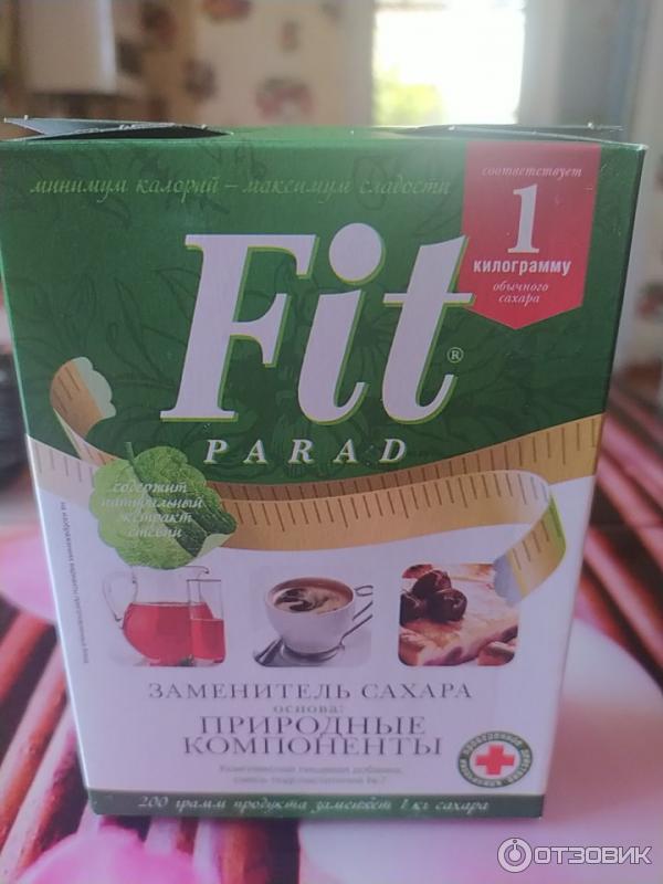 Заменитель сахара Fit Parad фото