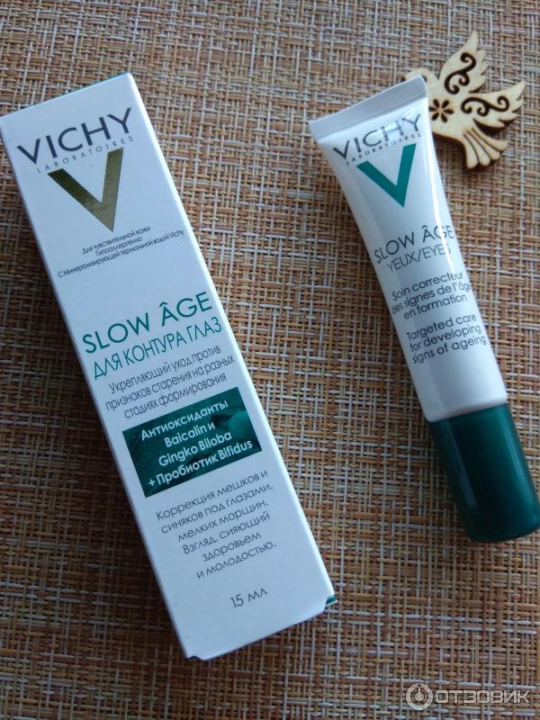 Укрепляющий крем для контура глаз VICHY SLOW АGE