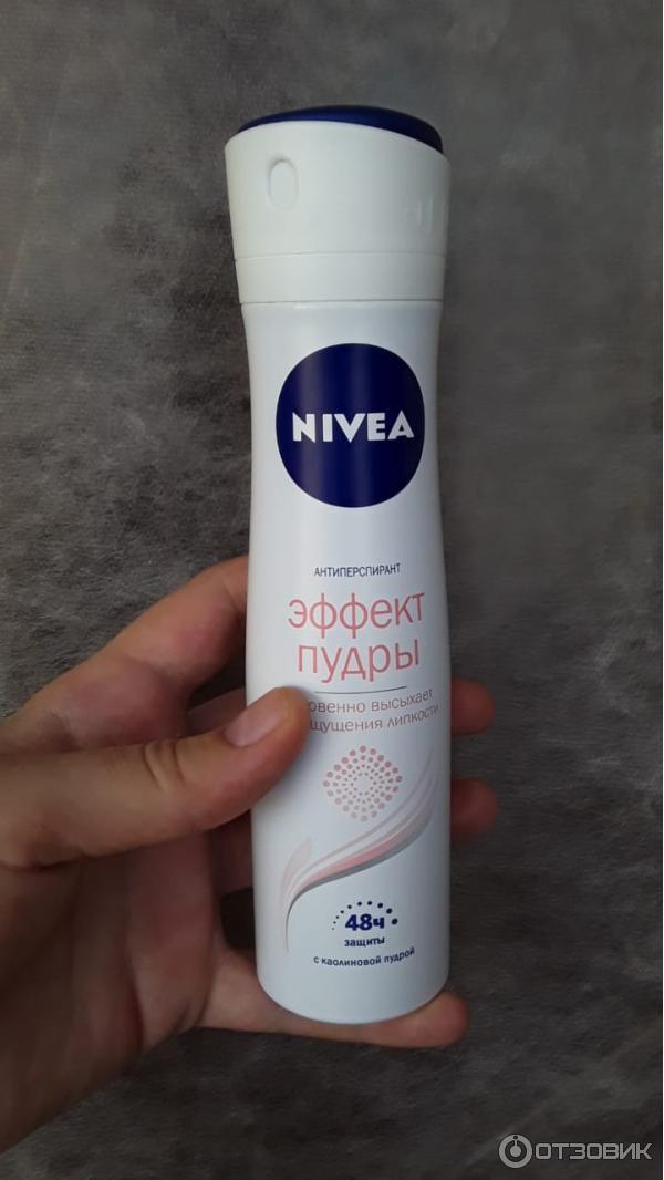 Дезодорант-антиперспирант Nivea Эффект пудры спрей фото