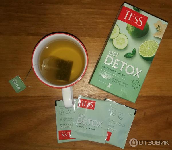 Чай Tess Get Detox: мой отзыв