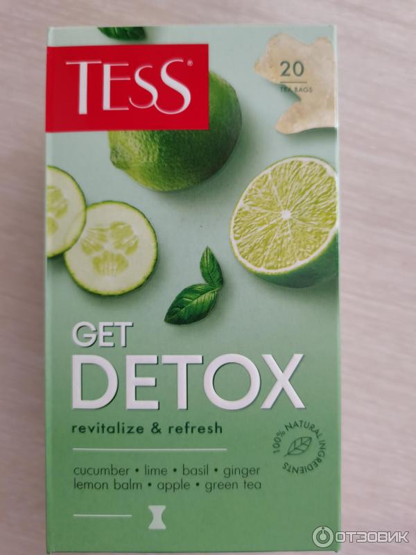 Чай Tess GET DETOX фото