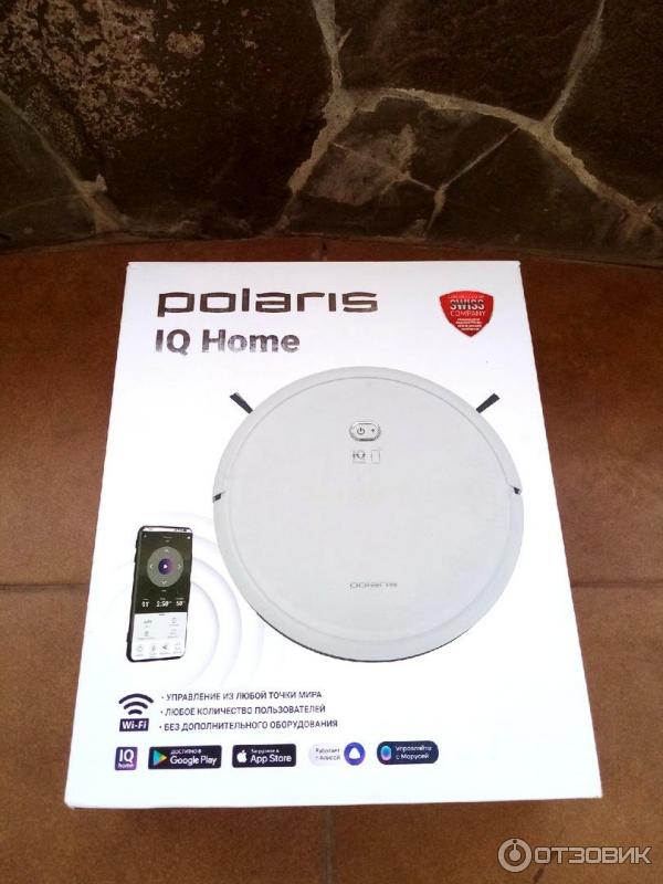 Робот-пылесос Polaris PVCR 1028 WI-FI IQ Home фото