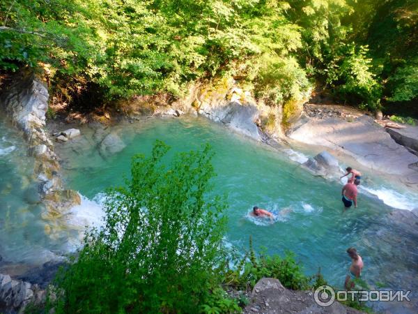 Отдых на реке Жане (Россия, Краснодарский край) фото