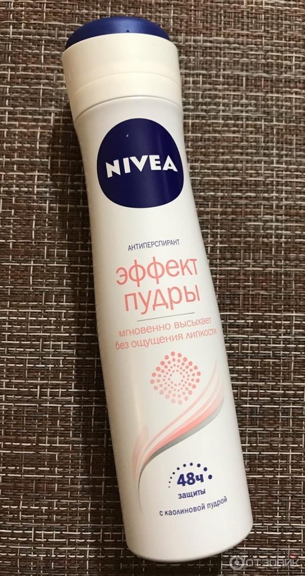 Дезодорант-антиперспирант Nivea Эффект пудры спрей фото