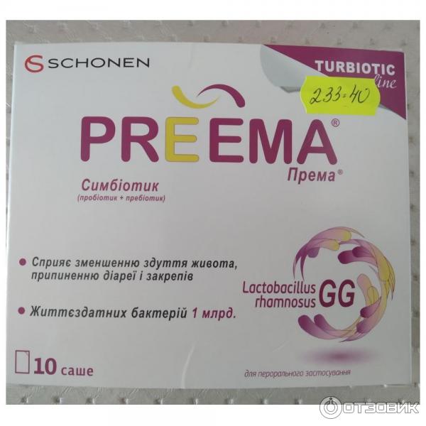 Симбиотик Preema порошок саше Schonen фото