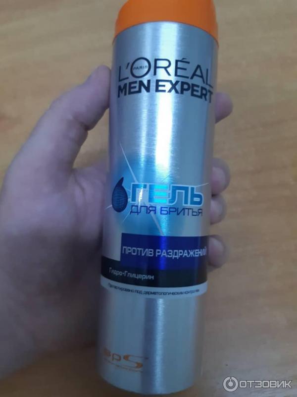 Гель для бритья L'Oreal Men Expert против раздражений фото