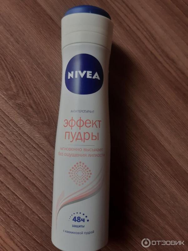 Дезодорант-антиперспирант Nivea Эффект пудры спрей фото