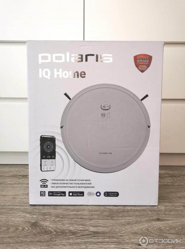 Робот-пылесос Polaris PVCR 1028 WI-FI IQ Home фото