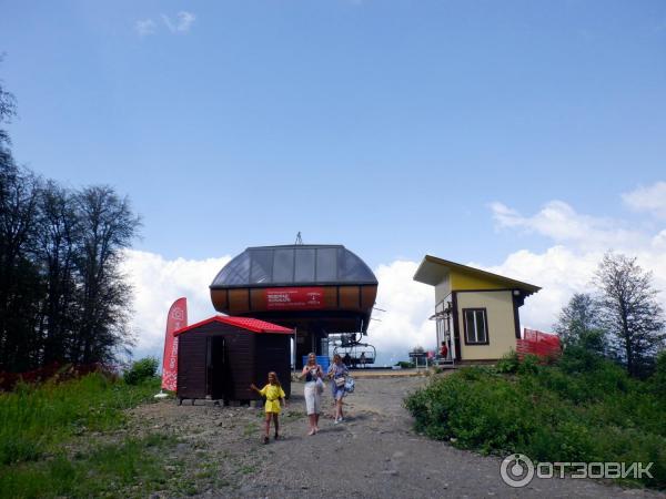 Канатная дорога к водопаду