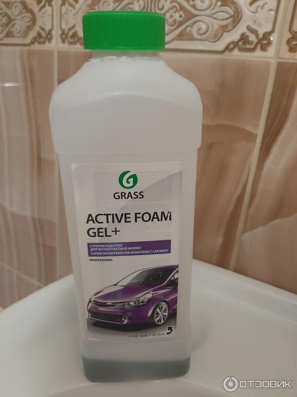 Автошампунь Grass Active Foam Gel фото