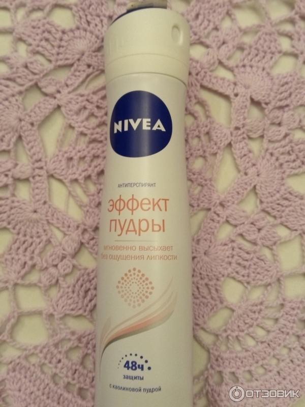 Дезодорант-антиперспирант Nivea Эффект пудры спрей фото