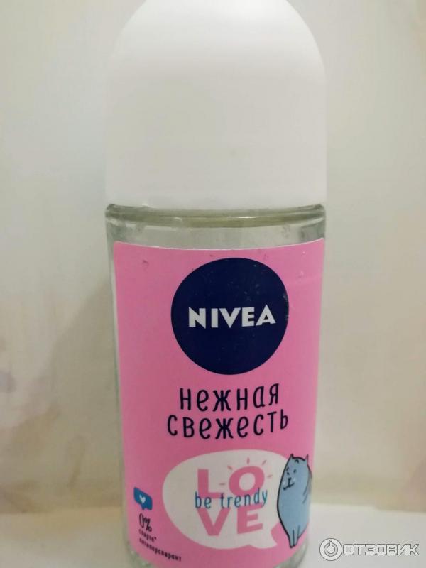 Шариковый дезодорант Nivea Нежная свежесть внешний вид флакона