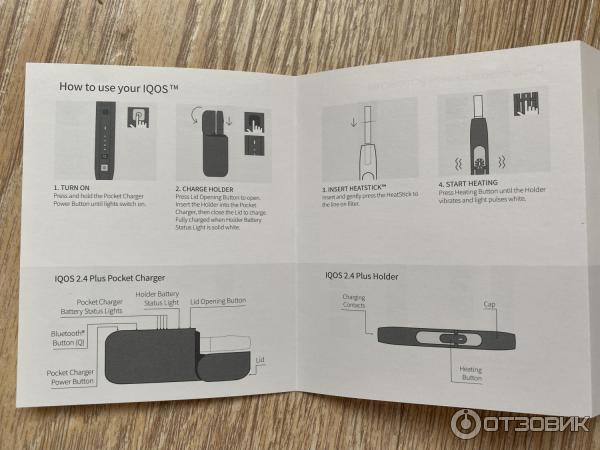 Система нагревания табака IQOS 2.4+ фото