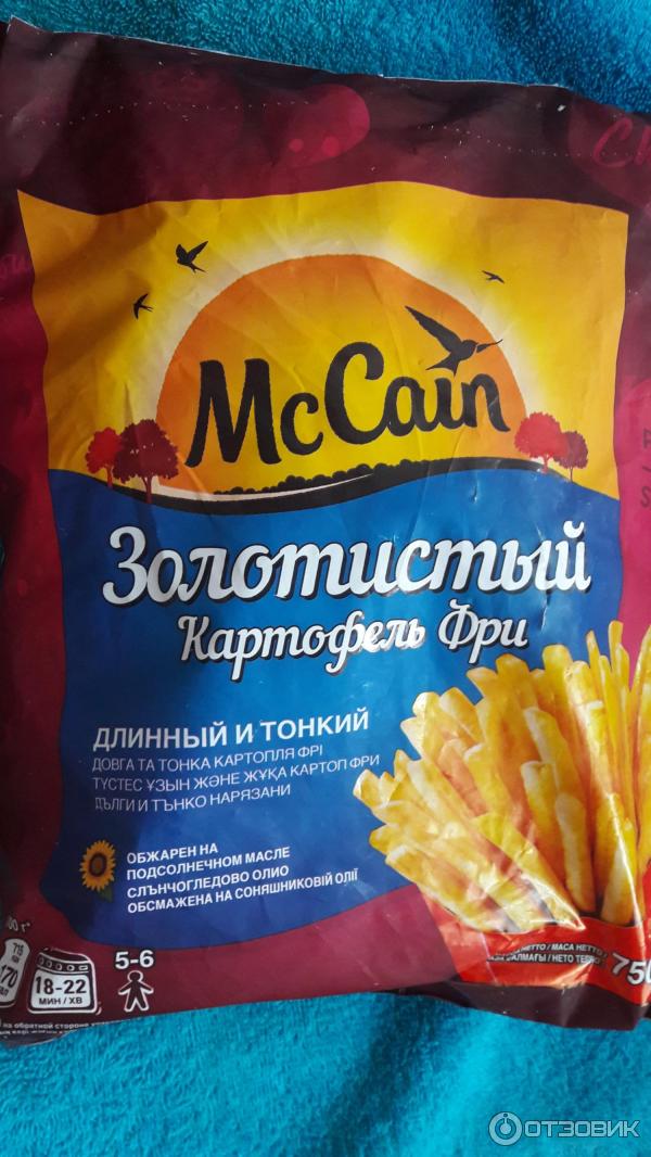 Картофель фри McCain Золотистый фото