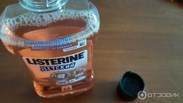 Ополаскиватель для полости рта Listerine Детский фото