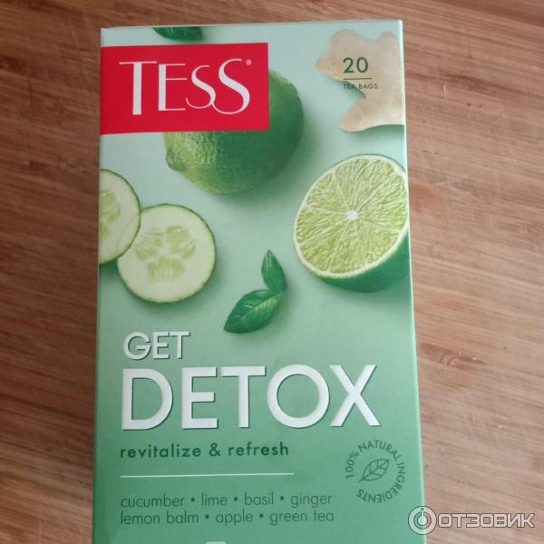 Чай Tess GET DETOX фото