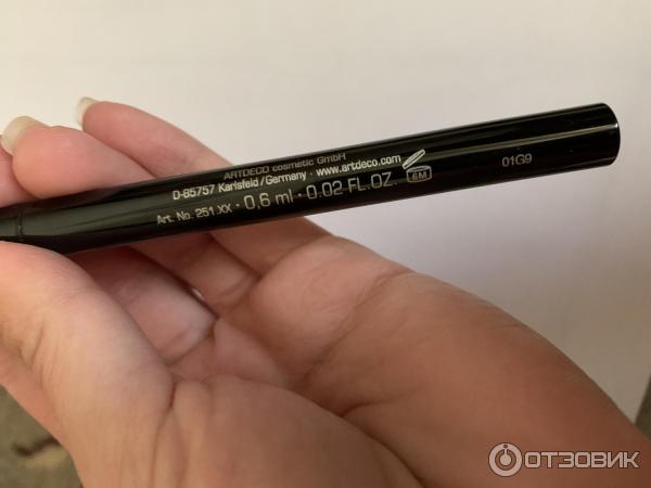 Подводка-фломастер ArtDeco Long Lasting Liquid Liner фото