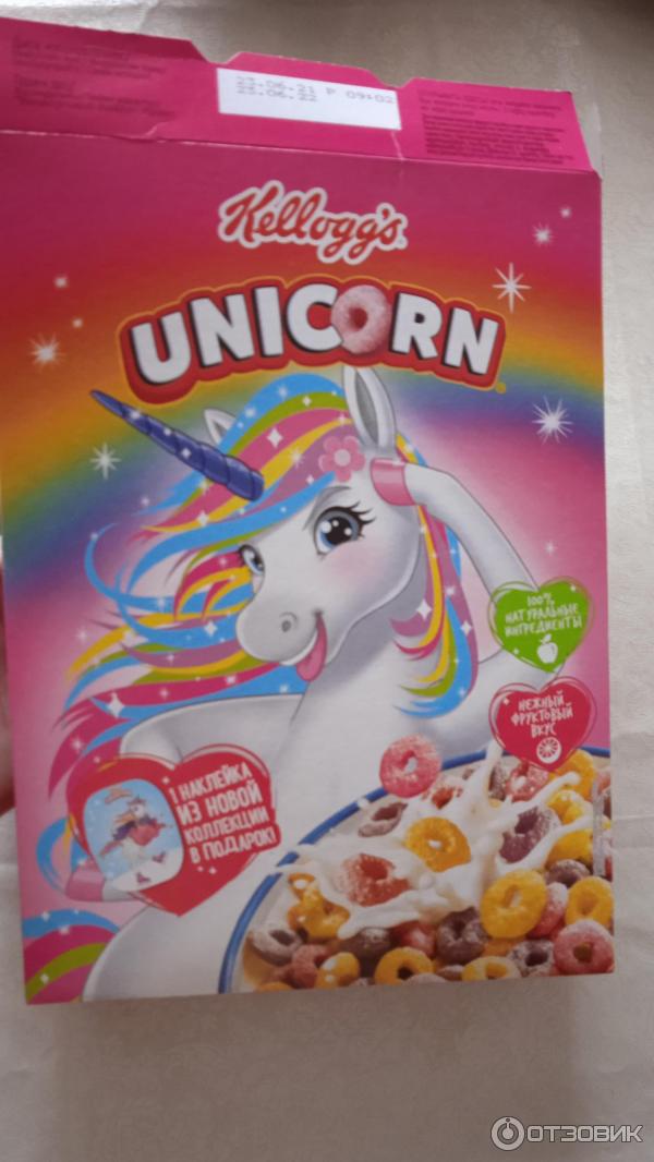 Готовые завтраки Kellogg’s Unicorn фото